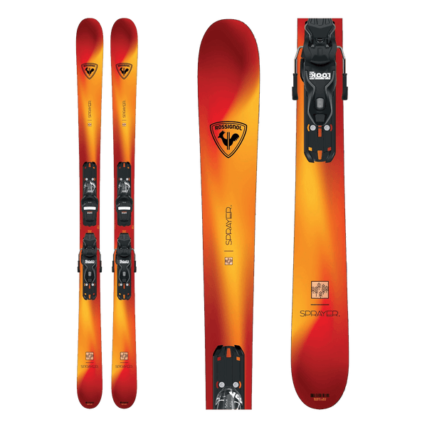 ROSSIGNOL SPRAYER PRO JUNIOR SKIS + LOOK XP10 GW BINDINGS 2025